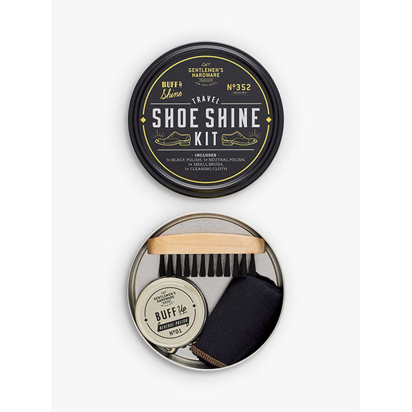 Gentlemen's Hardware Travel Shoe Shine Kit The Panton Store