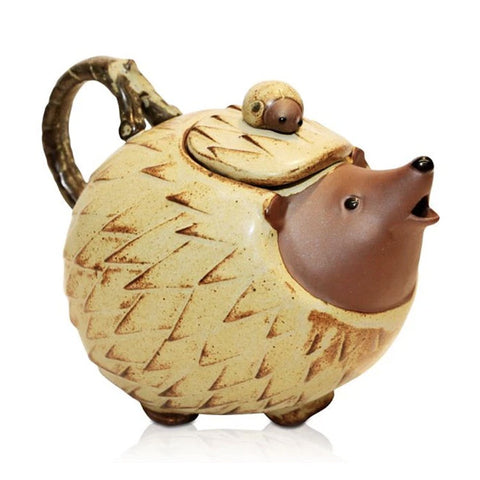 Hedgehog Ceramic Teapot Made in Japan - 1250ml