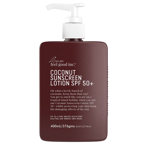 Feel Good Inc. Sunscreen Lotion SPF 50+ Coconut 200ml