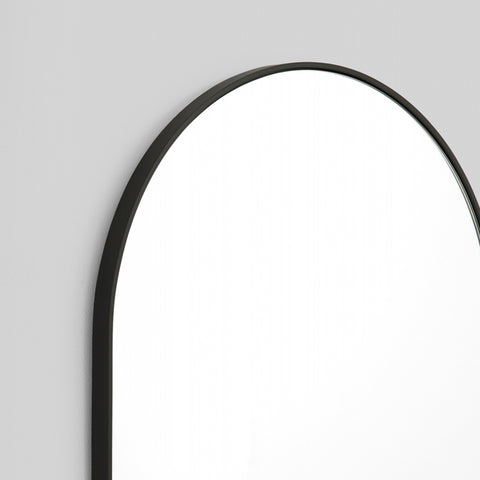 Bjorn Arch Mirror Black 50cm x 85cm
