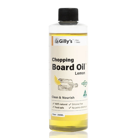 Gilly's Lemon Chipping Board Oil 250ml