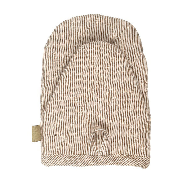 Pin Stripe Half Oven Glove in Golden Yellow by Raine &  Humble