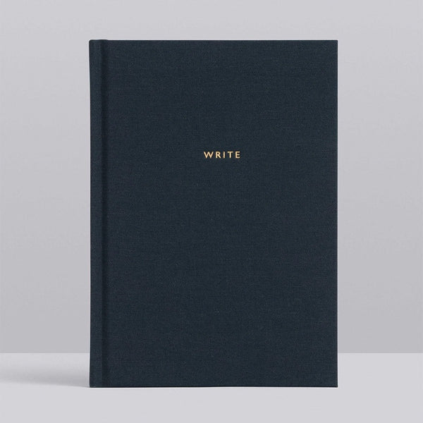 Write To Me 'Write' Lined Journal - Blue