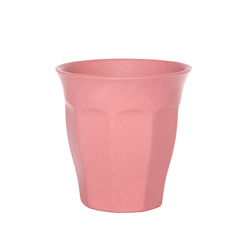 pink latte cups bamboo