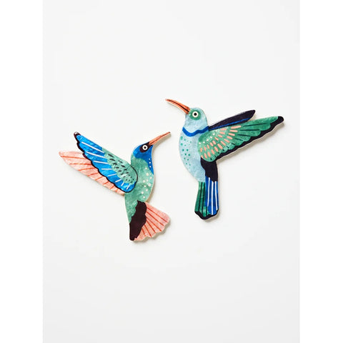 Canopy Hummingbird Wall Art Set of 2