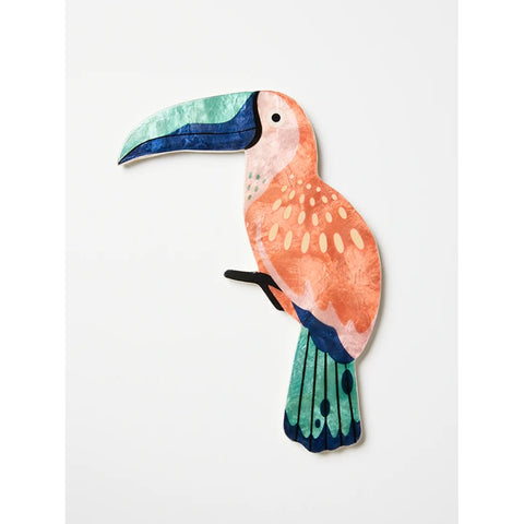 Canopy Toucan Peach Wall Art
