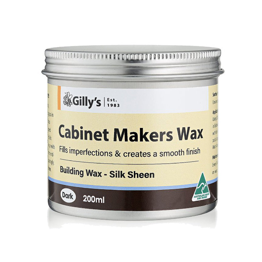 Gilly's Cabinet Makers Wax Dark 200g