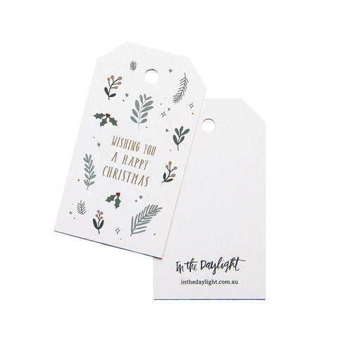 In Daylight Xmas Tags Pack of 5