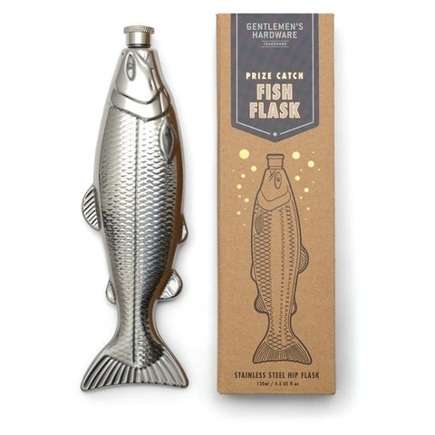 Gentlemen's Hardware Fish Hip Flask
