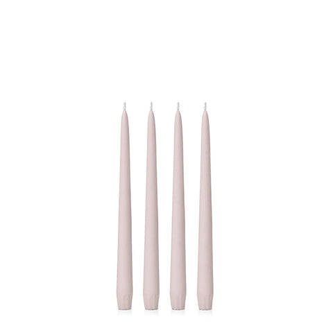 Hueseeka Eco Taper Candle (Pack of 4) Antique Pink