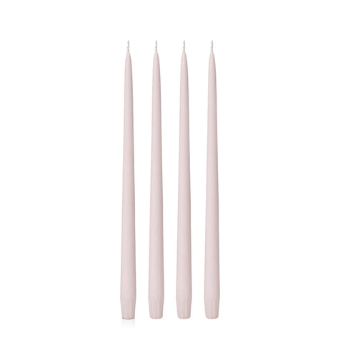 Hueseeka Eco Taper Candle (Pack of 4) Antique Pink
