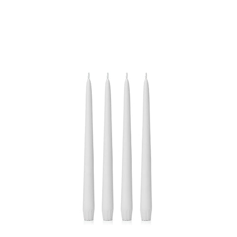 Hueseeka Taper Candle (Pack of 4) Stone