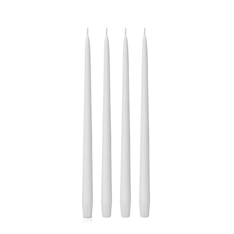 Hueseeka Taper Candle (Pack of 4) Stone