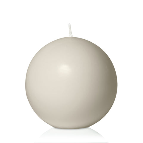 Moreton Eco Ball Candle 10cm Baked Clay