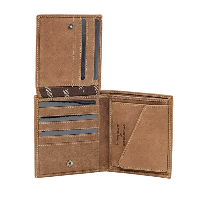 Bunji Leather Wallet by JLP Melbourne  with extra card holder