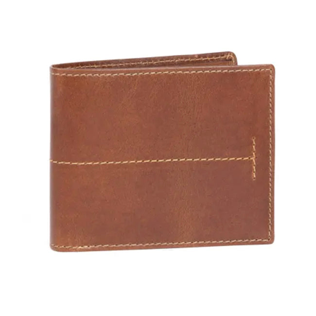 Cognac Toora Leather Wallet by JLP Melbourne