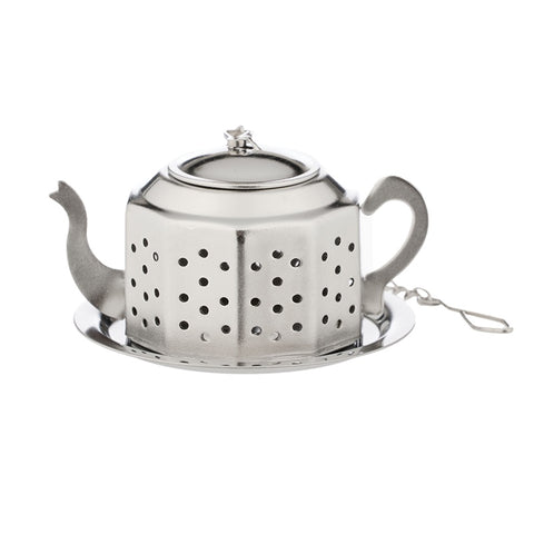 Leaf & Bean Mini Teapot Tea Strainer