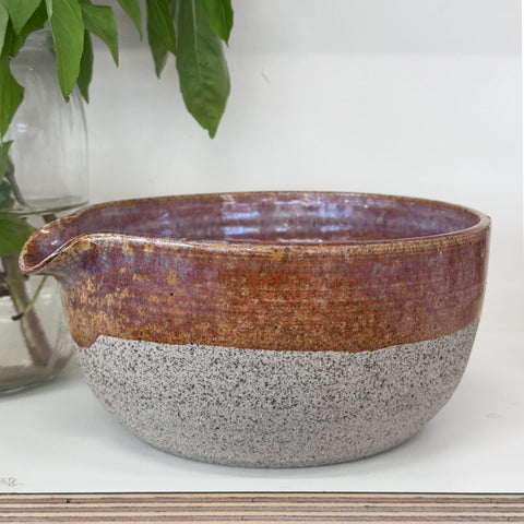 Shelley Panton Hand-Thrown Pottery Pouring Bowl - Mandarin