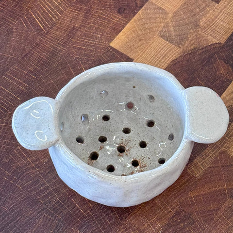 Shelley Panton Handmade Pottery Berry/Herb Colander