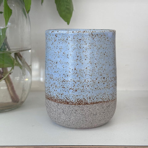 Shelley Panton Pottery Cup Speckle | Sky Blue