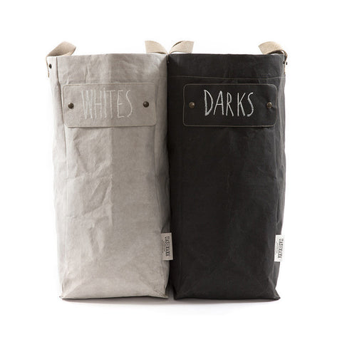 Uashmama Laundry Hamper Bag - Grey