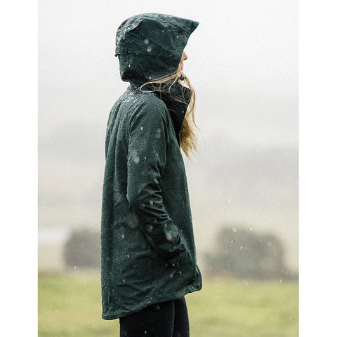 Amble Elements Waterproof Jacket | Eucalyptus