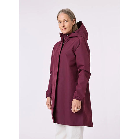 Amble Refuge Waterproof Jacket | Mulberry