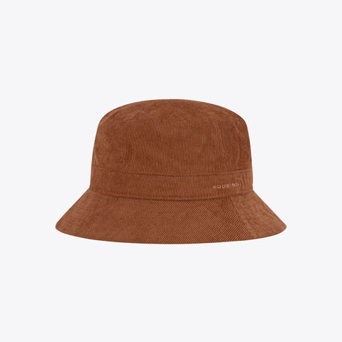 Aneika Corduroy Bucket Hat - Chestnut