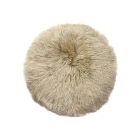 Australian Long Wool Sheepskin Seat Pad 37cm Nappa
