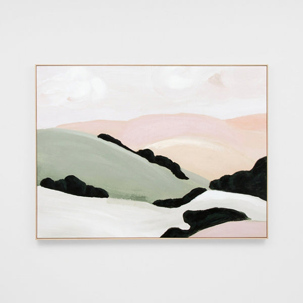 Barossa Landscape Spring Framed Art Canvas 140cm x 105cm