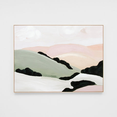 Barossa Landscape Spring Framed Art Canvas 140cm x 105cm  - In Stock