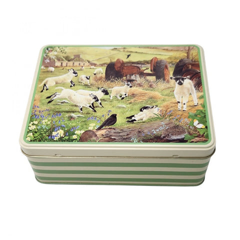 Tracy Hall Woolly Jumpers Biscuit Tin by Tinco