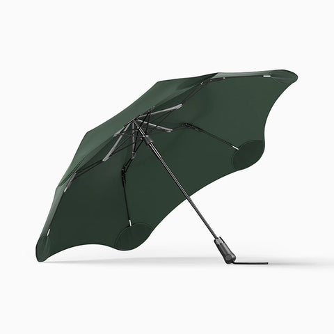 Green Umbrella on a white background