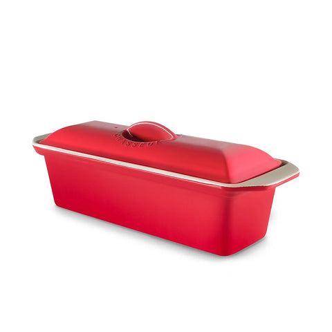 Chasseur Cast Iron/Enamel Terrine 25cm/1L Federation Red