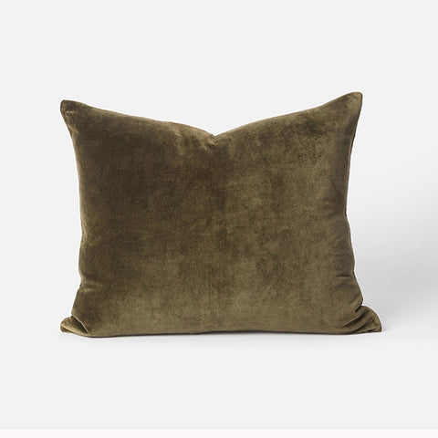 Citta Cotton Velvet Cushion Ivy 45x55cm