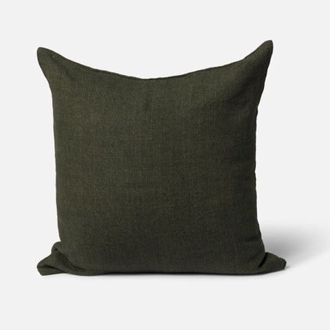 Citta Heavy Linen Cushion 55cm x 55cm | Ivy