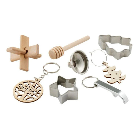 Classic White & Green Cracker