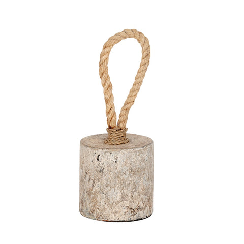 Concrete Door Stop With Rope Handle