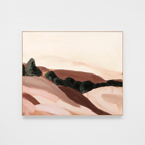 Desert Dawn Framed Canvas 120cm x 100cm - In Stock