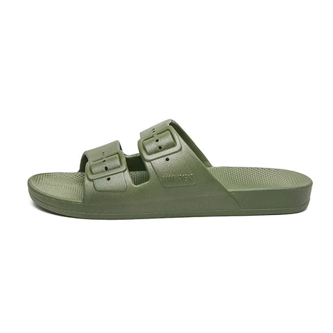 Adult Slides in Cactus Green by Freedom Moses