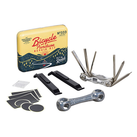 Gentlemen's Hardware Bicycle Puncture Repair Kit with tin box