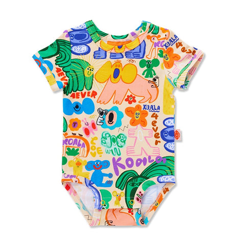 Halcyon Nights Koala 4ever Short Sleeve Bodysuit