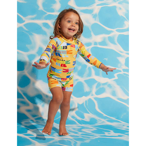 Halcyon Nights Long Sleeve Rash Vest Chomp