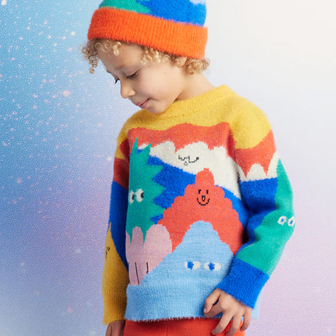 Halcyon Nights Mount Wiggly Knit Jumper