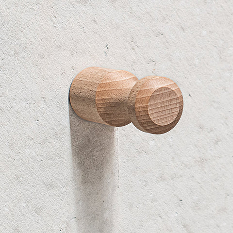 Creamore Mill Oak Screw Wall Peg/Hook