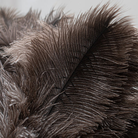 Feather Duster 350mm with Brown Feathers by Heaven In Earth