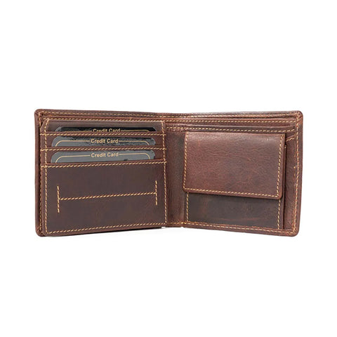 Adira Leather Wallet by JLP Melbourne in Cognac