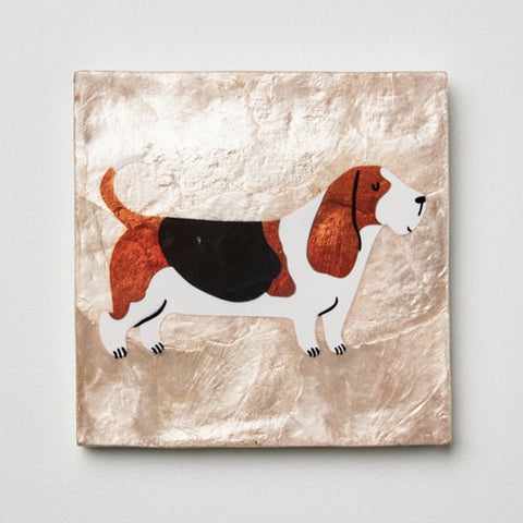 Jones & Co Beagle Pup Wall Tile