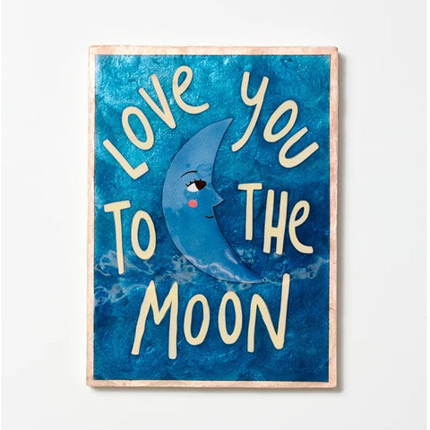 Jones & Co Fun House Moon Tile