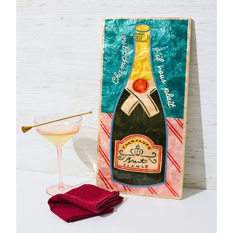 Jones & Co Happy Hour Champers Tile
